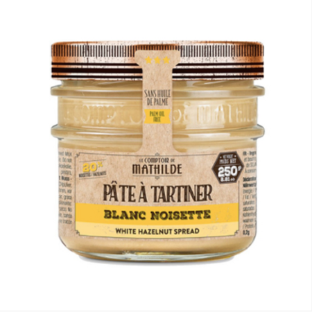 Pâtes à tartiner Blanc Noisette Feuilletine - 250G