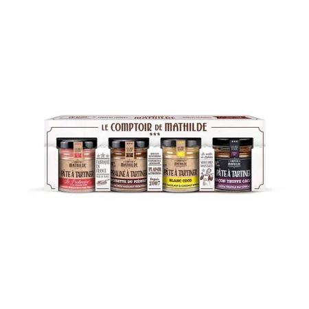 Coffret pâte à tartiner - 4 x 30g