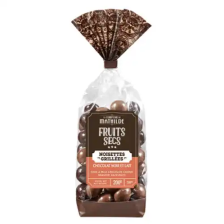 Noisette grillée noir et lait