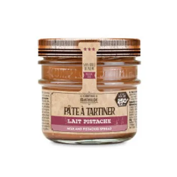 Pâte à tartiner lait pistache