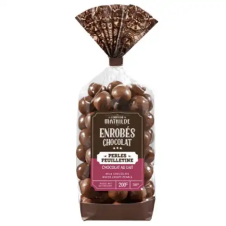Perle croustillante Feuilletine Chocolat lait