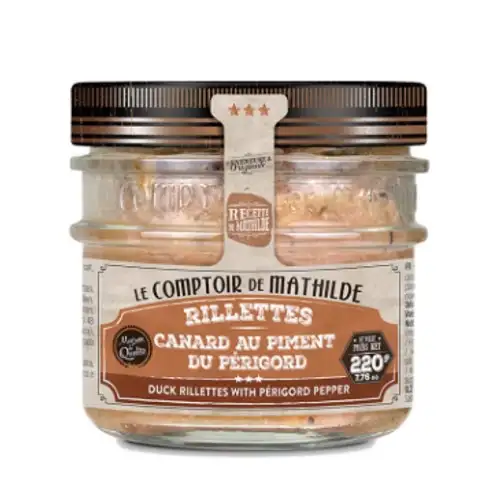 Rillettes de Canard au Piment du Périgord