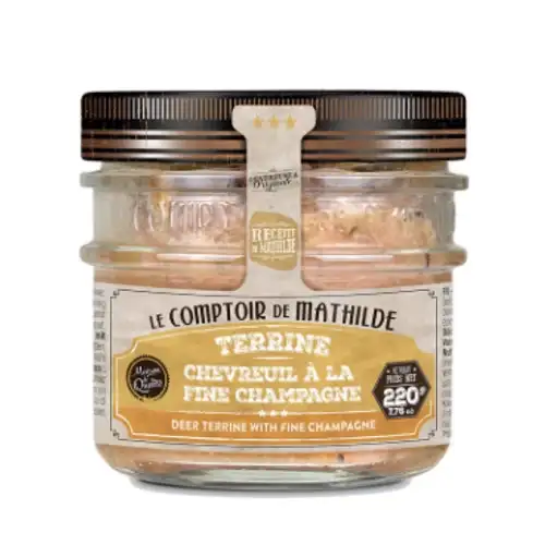 Terrine de Chevreuil à la Fine Champagne