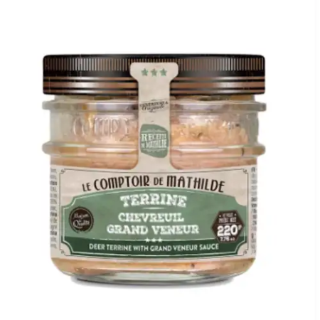 Terrine de Chevreuil à la sauce Grand Veneur