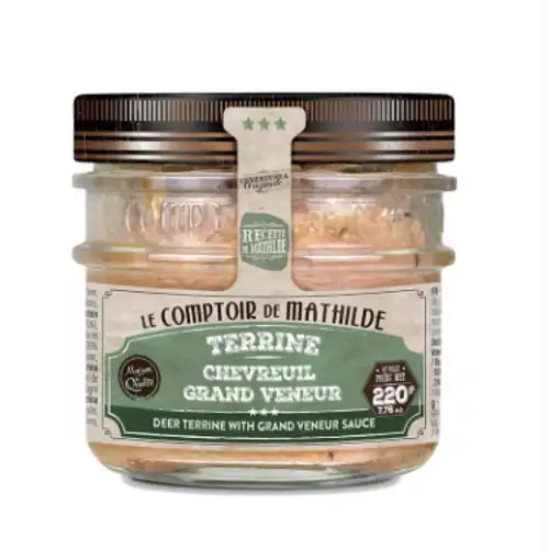 Terrine de Chevreuil à la sauce Grand Veneur