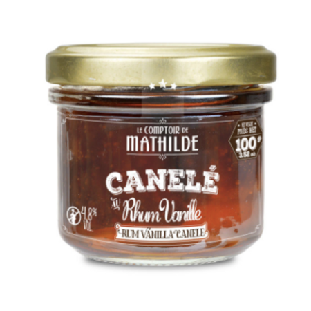Canelé au rhum vanille