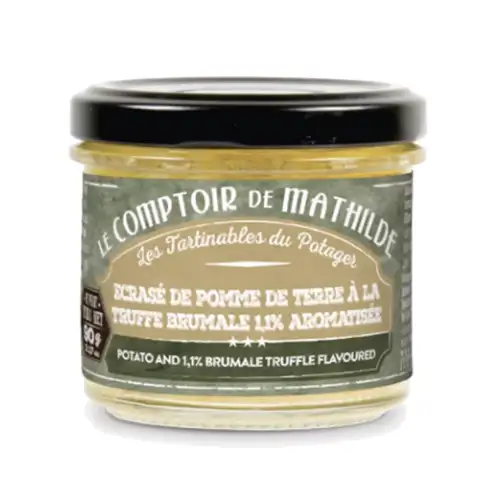 Écrase de pomme de terre à la truffe brumale 1,1%