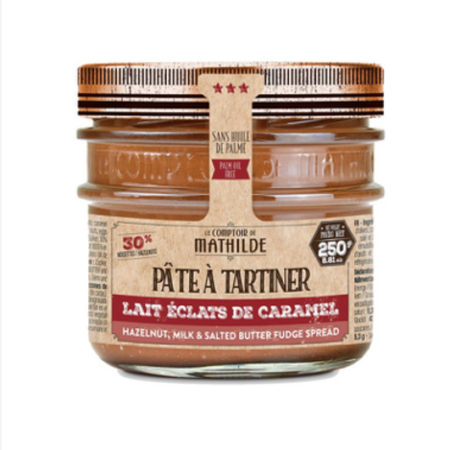 lait noisette eclats de caramel