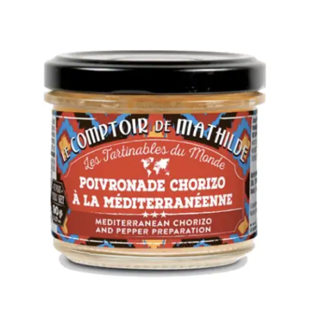 Poivronade Chorizo à la méditerranéenne